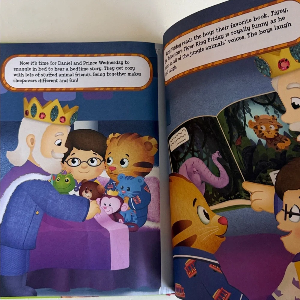 Daniel Tiger enjoy story
